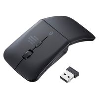 サンワサプライ 静音ワイヤレス IR LEDコンボマウス（3ボタン・薄型） MAーWBIS3117BK 1個