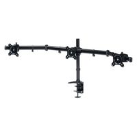 サンワサプライ モニターアーム（3画面・横並び） CRーLAC312BK 1個