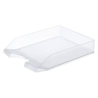 クルーズ 筆記具 レタートレー クリア LT-500TR 1ケース(36個)（直送品）