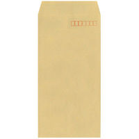 今村紙工 透けないクラフト封筒 長 テープ付