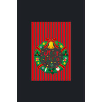 天満紙器 袋 XF204 ラッピングバックM(クリスマスリース) 6090597 1袋(100個)（直送品）