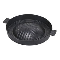 パール金属 ふっ素樹脂加工アルミ鋳物製深型ジンギスカン鍋28cm HB-5778 1袋（直送品）