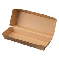 東罐興業 軽食容器 ホットドックトレー未晒 648039 1袋(50個)（直送品）