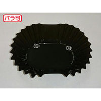 セイコー おかずカップ ラミケースOPP小判12号黒 500枚 90021220 1袋（直送品）