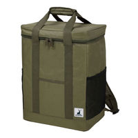 パール金属 保冷バッグ キャプテンスタッグ リュック型クーラーバッグ(オリーブ) UE-0620 1ケース(6個)（直送品）