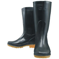おたふく手袋 JW707 耐油長靴 黒 24cm JW707-BK-240 1ケース(12個)（直送品）