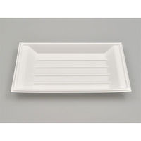 デンカポリマー 発泡トレー Lー1舟皿特大 4688 1ケース(3000個(100個×30))（直送品）