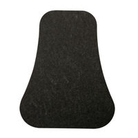 エー・エム・プロダクツ 厨房用資材 ピググリッピートイレマット 6枚 GRP7002-BK 1点（直送品）