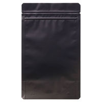 生産日本社 チャック付き袋 ラミジップ ALカラースタンド 黒 AL-1216BK 43463 1ケース(1200個(50個（直送品）