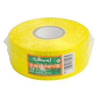 ローヤル化成 ビニール紐 シルバーテープ 50mm×500m巻 黄 4903515615034 1ケース(30個)（直送品）