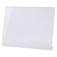 クルーズ POPスタンド L型サインンホルダー片面用A6サイズ横 CR68501 1ケース(72個)（直送品）