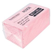 川西工業 6908 カウンタークロス エコノミー厚手 レギュラーサイズ ピンク 80枚入 1ケース(12個)（直送品）