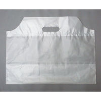 リュウグウ ポリ手提げ サイドバッグ洋型無地 特小 4900100 1ケース(500個(100個×5))（直送品）