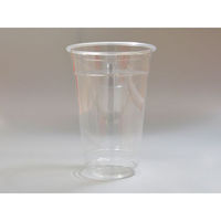 赤松化成工業 透明カップ バイオPETカップ HF98-18(φ98 18oz) 31006867 1ケース(1000個(50個×20))（直送品）