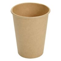 紙コップ 9オンス 未晒 275cc 563982 1袋(50個)（直送品）