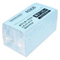 川西工業 6908 カウンタークロス エコノミー厚手 レギュラーサイズ ブルー 80枚入 1ケース(12個)（直送品）