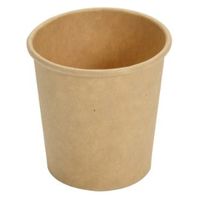 紙コップ 3オンス 未晒 90cc 613405 1袋(100個)（直送品）