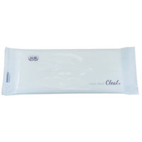 角田紙業 紙おしぼりクリールL 平 467906 1ケース(800個(100個×8))（直送品）