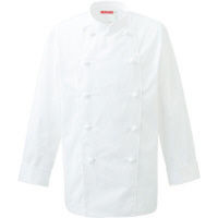 サンユニフォーム コックコート(ホワイト)M 701-S410-M 1袋（直送品）