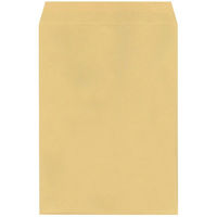 今村紙工 透けないクラフト封筒 角2 テープ付 21636 1ケース(500個)（直送品）
