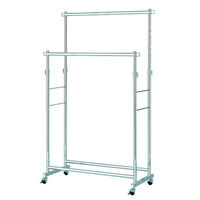 パール金属 店舗備品 頑丈!高耐荷重ハンガー ダブル N-7898 1ケース(3個)（直送品）