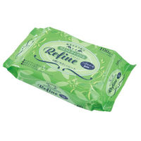Life-do.Plus ウェットティッシュ H-17 リファイン 緑茶エキス配合 ウエットティッシュ(100枚) 1ケース(24個)（直送品）