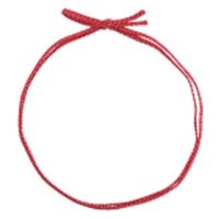 イグチ ラッピング用品 平彩ゴム 二重片花結び 小62cm 赤 KH7262R 1ケース(1000個(50個×20))（直送品）