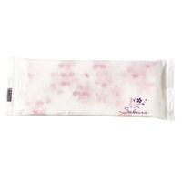 角田紙業 紙おしぼり桜L 平 643575 1ケース(800個(100個×8))（直送品）