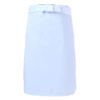 サンユニフォーム 厨房エプロン 調理前掛(ホワイト)M 701-S491-M 1袋（直送品）