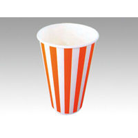 東罐興業 紙コップ SCM-545P 本体 ストライプ 55601 1袋(25個)（直送品）