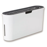 アスカ オフィス備品 クロスカットシュレッダー ホワイト B08W 1ケース(4個)（直送品）