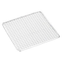 パール金属 網 炭焼一番 角型焼きアミ250×250mm M-6581 1ケース(120個(10個×12))（直送品）