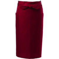 サンユニフォーム ミドルエプロン ミドルエプロン(ワイン)F 701-S712-4 1袋（直送品）