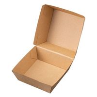 東罐興業 軽食容器 ハンバーガートレー未晒 648040 1袋(50個)（直送品）