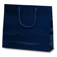 ベルベ 紙手提袋 1174 ファインバッグ ネイビー 1袋(10個)（直送品）
