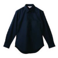 サンユニフォーム ストレッチシャツ 長袖シャツ(ブラック)3L 577-S510-1-3L 1ケース(40個)（直送品）