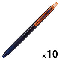 パイロット ゲルインクボールペン ジュース 0.5mm ネオンアプリコット LJU-15-NAP 1セット（1本×10）