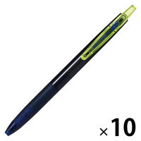 パイロット ゲルインクボールペン ジュース 0.5mm ネオンレモン LJU-15-NLE 1セット（1本×10）