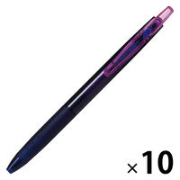パイロット ゲルインクボールペン ジュース 0.5mm ネオンパープル LJU-15-NPU 1セット（1本×10）