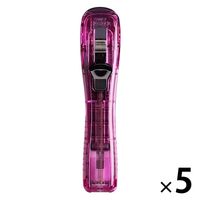 オート 3wayガチャック ピンク G3Wー600ーPK 1セット（1個×5）