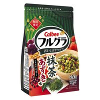 Calbee フルグラ 抹茶あずき味 550g フルグラ抹茶あずき味 550g 1袋 シリアル カルビー - アスクル