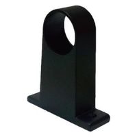 フジテックジャパン Ａ型ブラケット Φ３２mm首長通ブラック パイプ支持金物ブラケット 黒 1箱(10個入)（直送品）