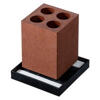 karari（カラリ） 珪藻土 アンブレラスタンド 4本ストレート ブラウン 傘立て 1個 アネスティカンパニー