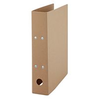 無印良品 ２穴ファイル ５０ｍｍ パイプ式 Ａ４ 金具幅５０ｍｍ ベージュ 良品計画