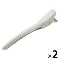 無印良品 ヘアクリップ 小 白 1セット（1個×2） 良品計画