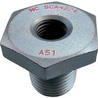 浪速鉄工 NANIWA ねじ変換アダプター SCA4224 SCA004224 1セット(6個) 681-1861（直送品）