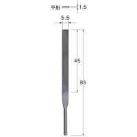 日本精密機械工作 リューター レシプロ/ファイルユニット用ヤスリ P3101 1袋(1本) 689-6206（直送品）