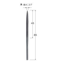 日本精密機械工作 リューター レシプロ/ファイルユニット用ヤスリ P3402 1袋(1本) 689-6229（直送品）