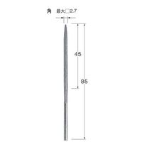 日本精密機械工作 リューター レシプロ/ファイルユニット用コーティングヤスリ P3405 1袋(1本) 689-6198（直送品）