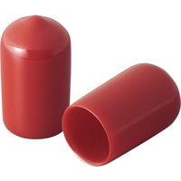 岩田製作所 IWATA 保護キャップ 丸 (1個入) 赤 HLRE400-P 1袋(1個) 687-8891（直送品）